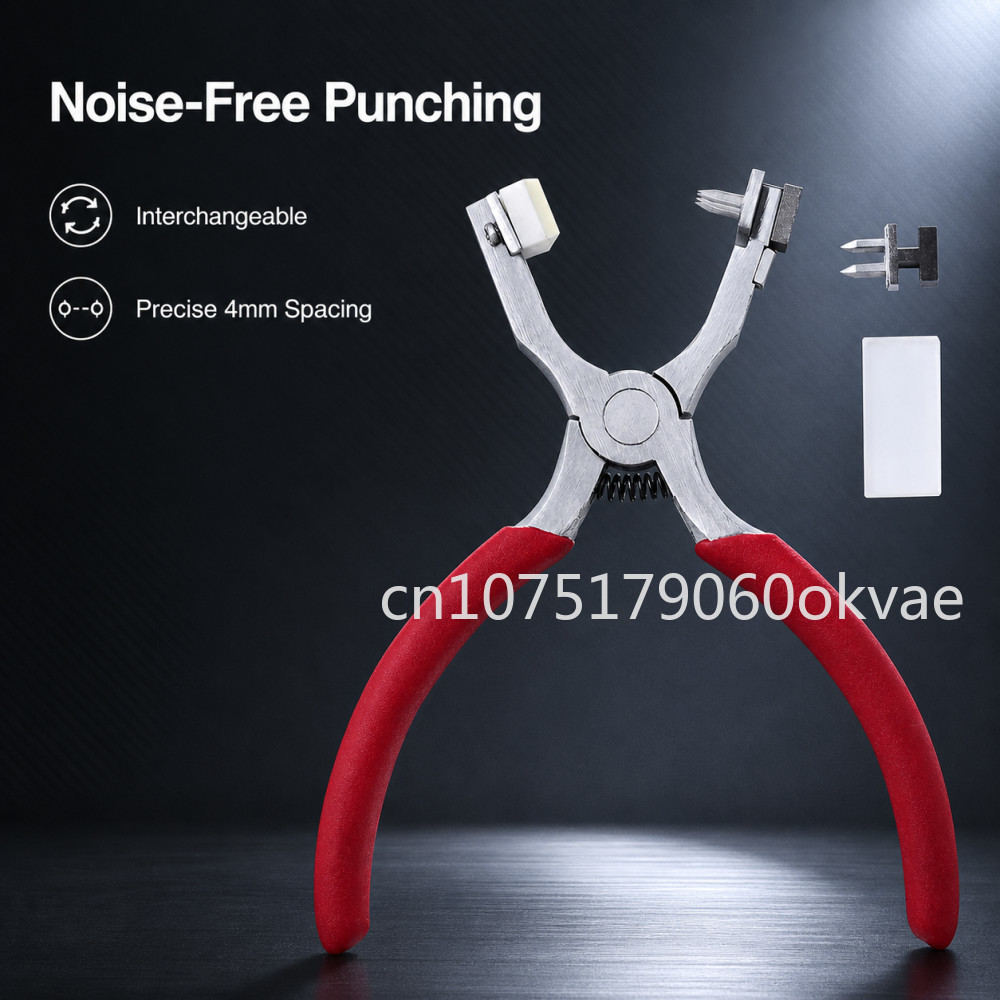 Leatherwork Punching Tool - Alicates silenciosos para coser cuero de