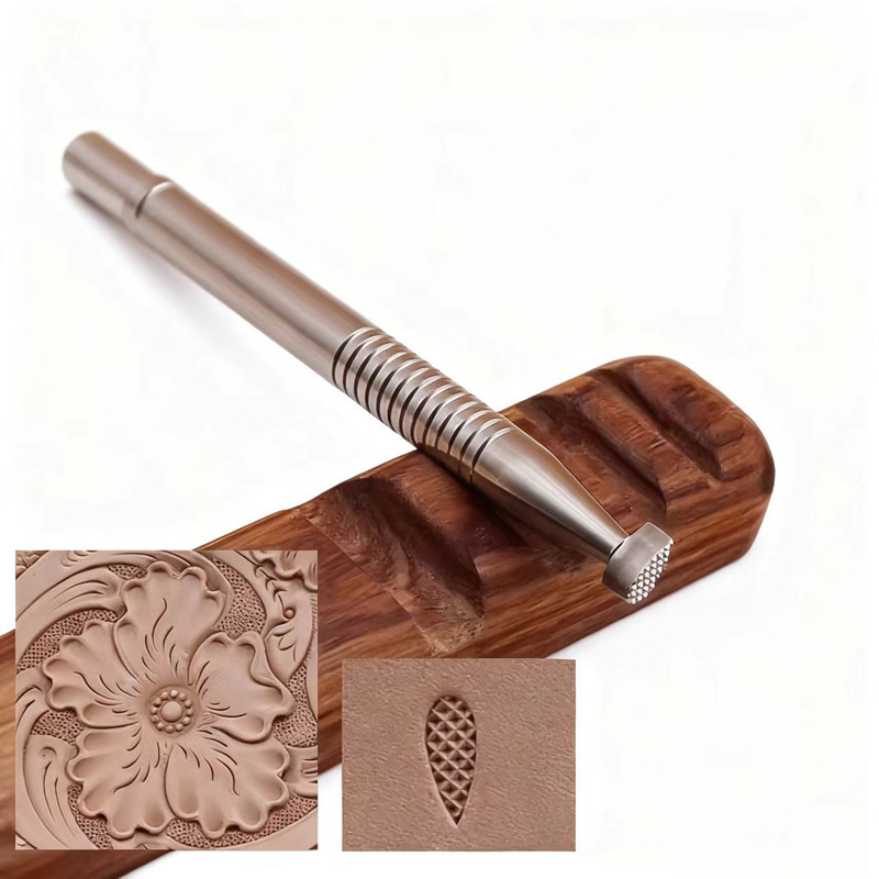 Leatherwork Embossing - Juego de sellos de fondo Arabesco