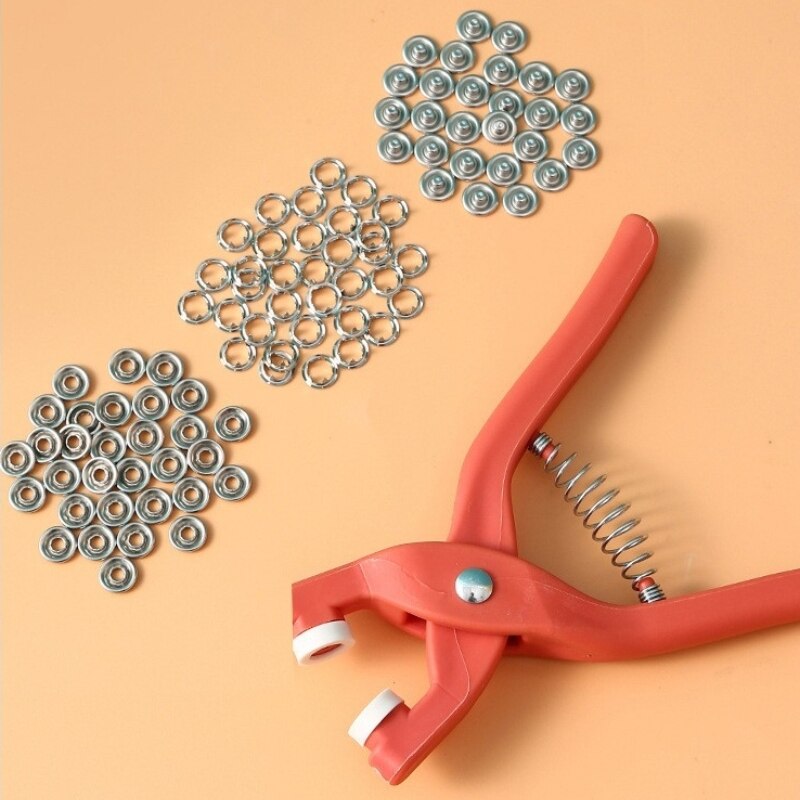 Snap Fastener Setter - 50 juegos de alicates de hebilla