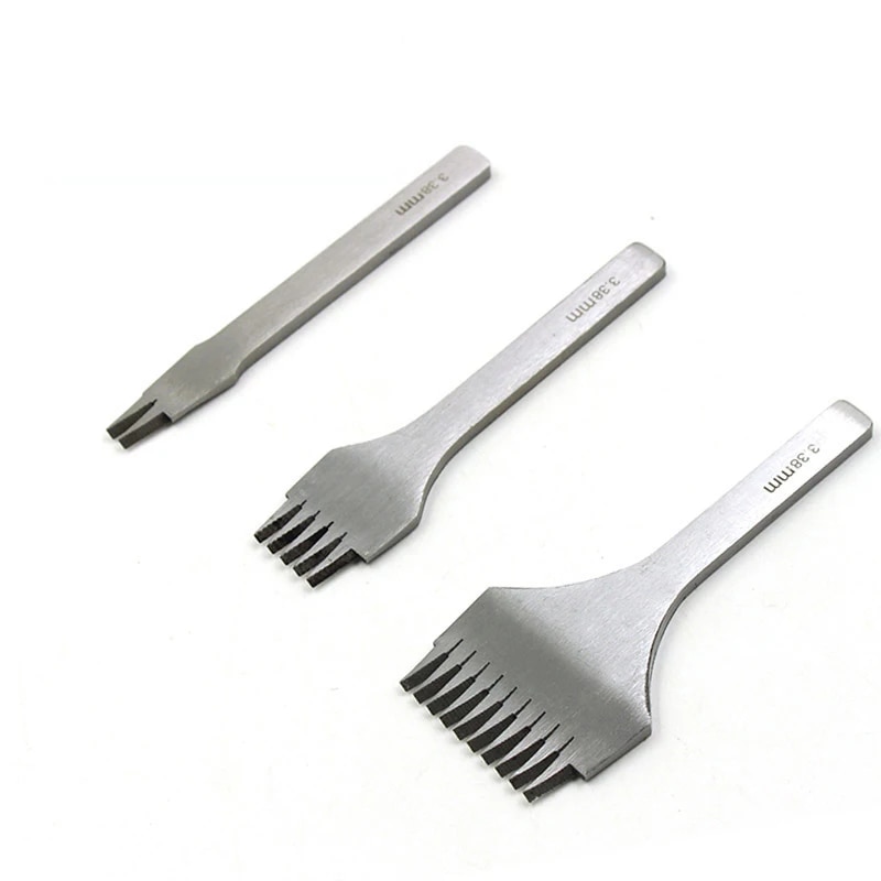 Leatherwork Punching Tool - Punzones de corte plano oblicuo para