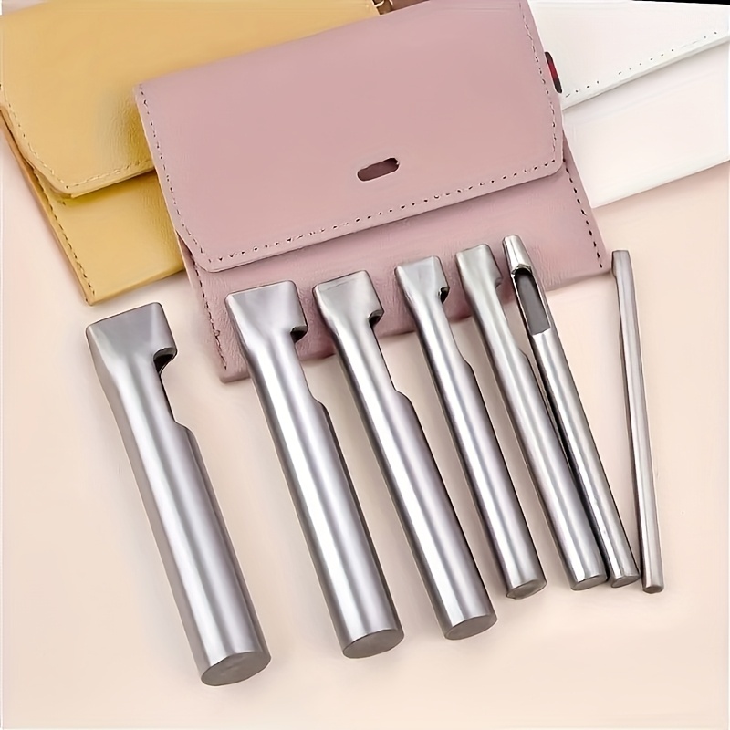 Leatherwork Punching Tool - Juego de 5 perforadores de cuero