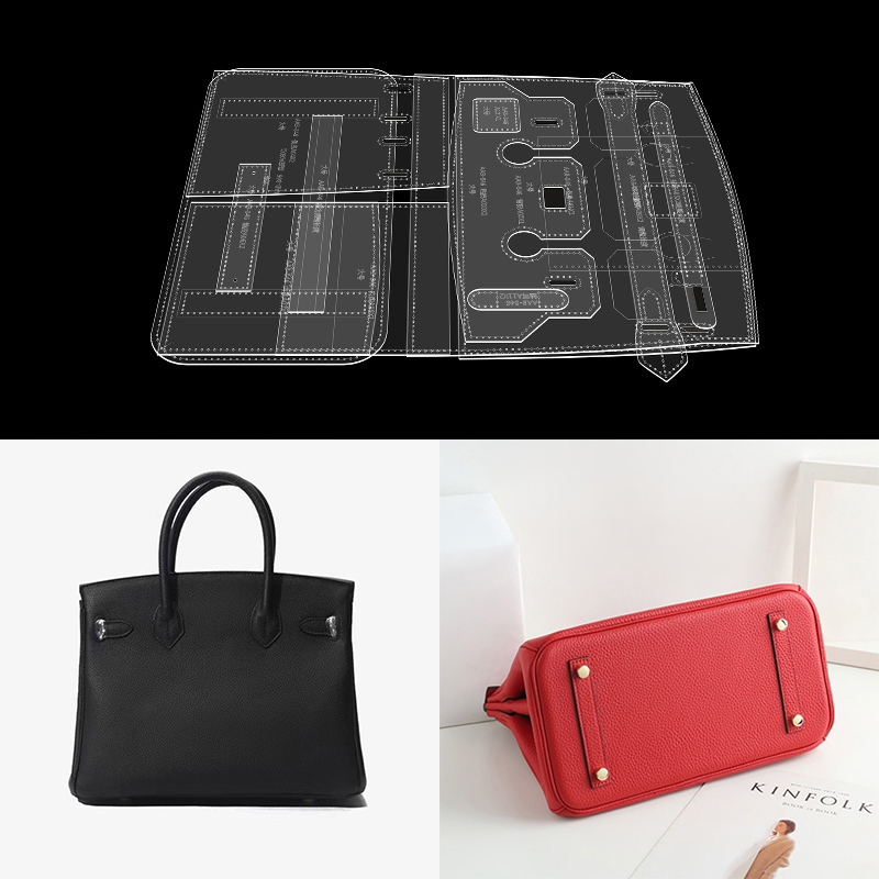 Leatherwork Patterns - Nuevo Plantilla de cuero acrílico, bolso