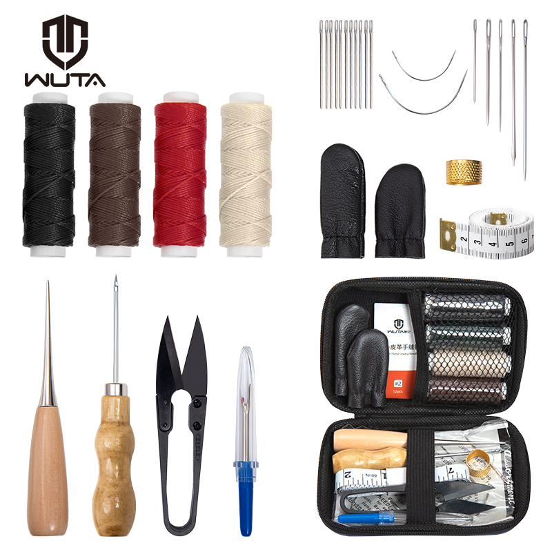Leather Work Organiser - WUTA-Kit de reparación de cuero, muebles