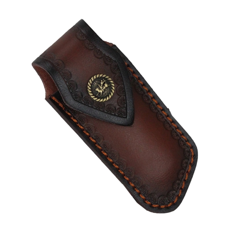 Leatherwork Embossing - Fundas para cuchillos de cuero de