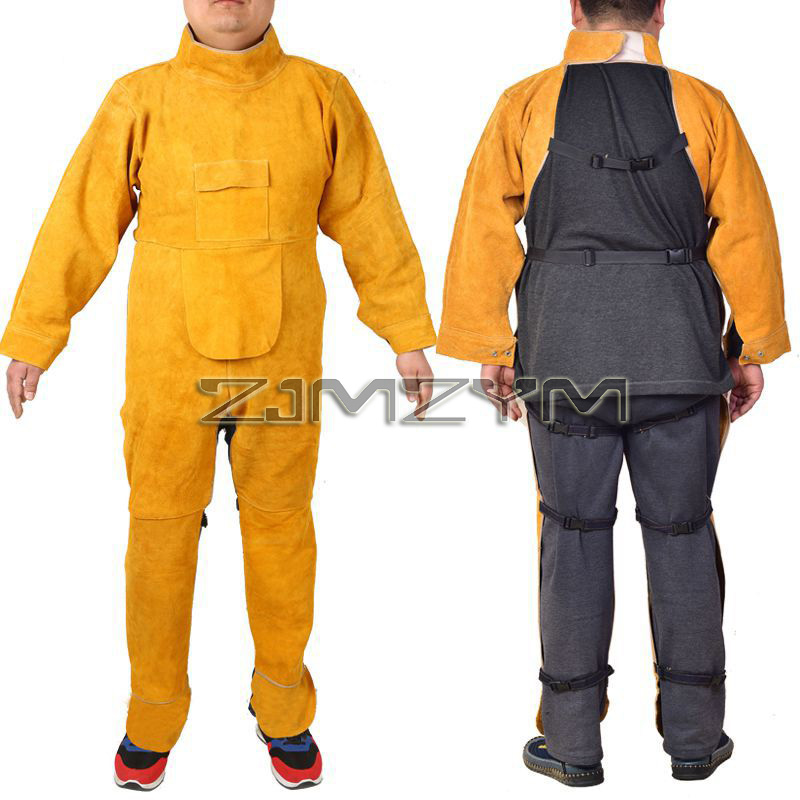 Leatherwork Apron - Traje de soldadura de cuero de