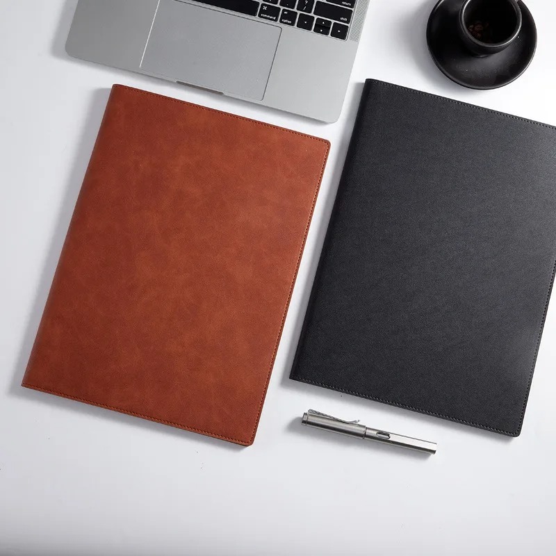 Carpeta Portafolio de Cuero Ne - Leather Work Folder reseña y precio
