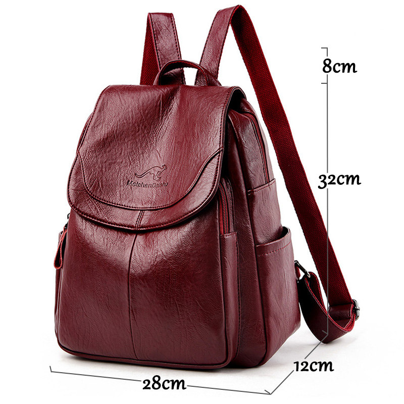 Mochilas de cuero suave para m - Leatherwork Letters reseña y precio
