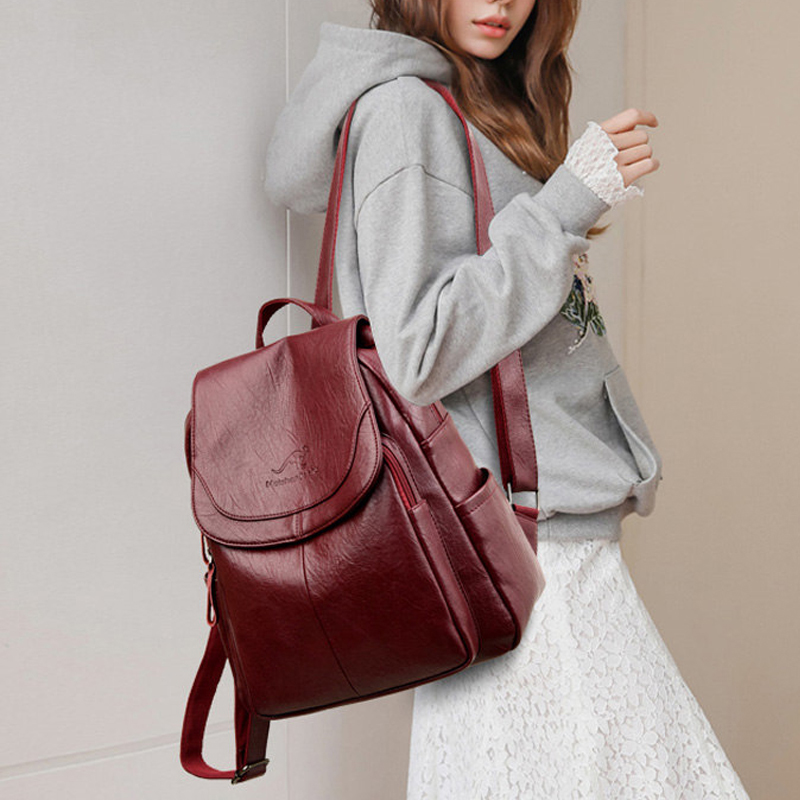 Mochilas de cuero suave para m - Leatherwork Letters reseña y precio