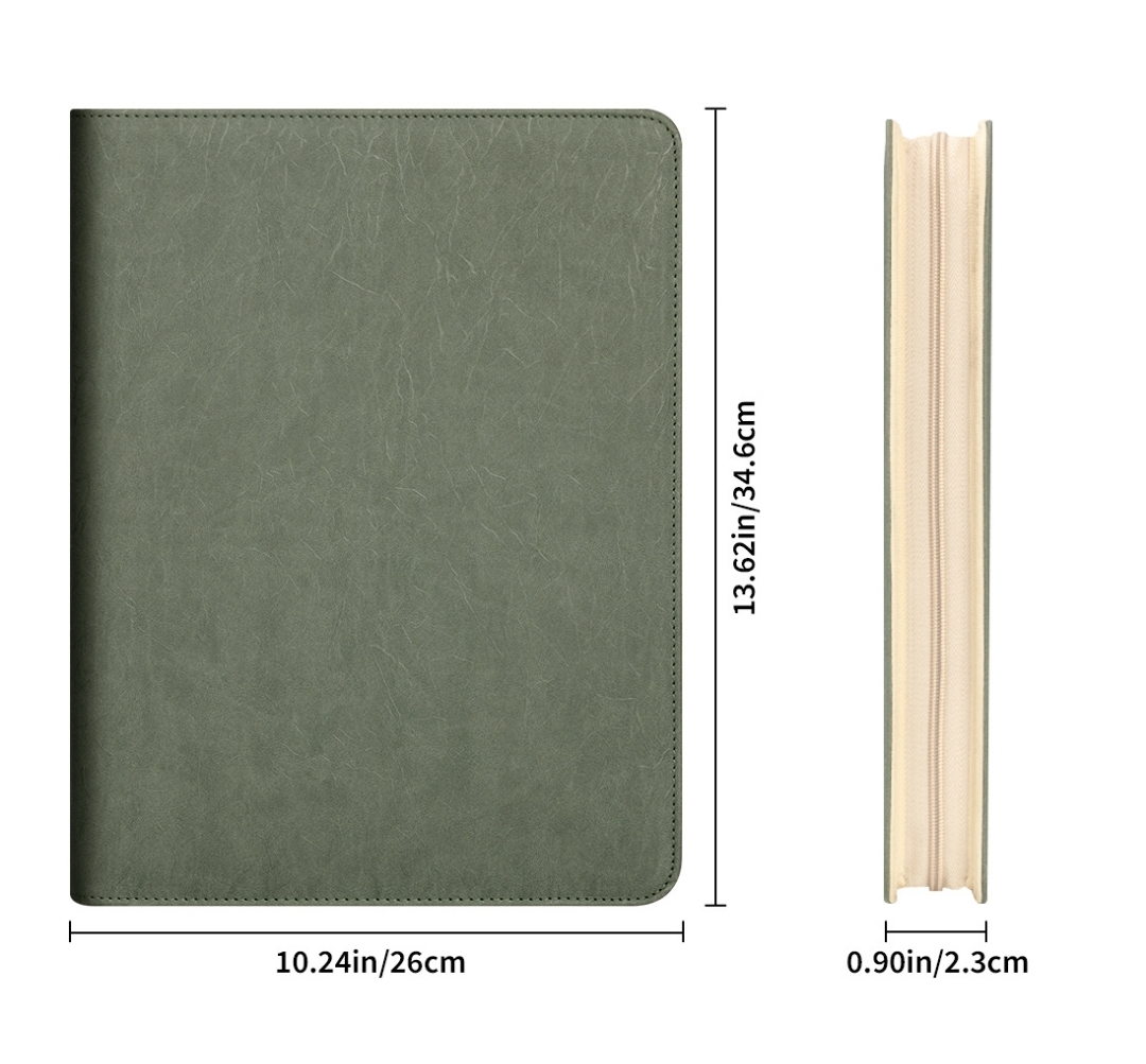 Nueva carpeta de padfolio con  - Leather Work Folder reseña y precio