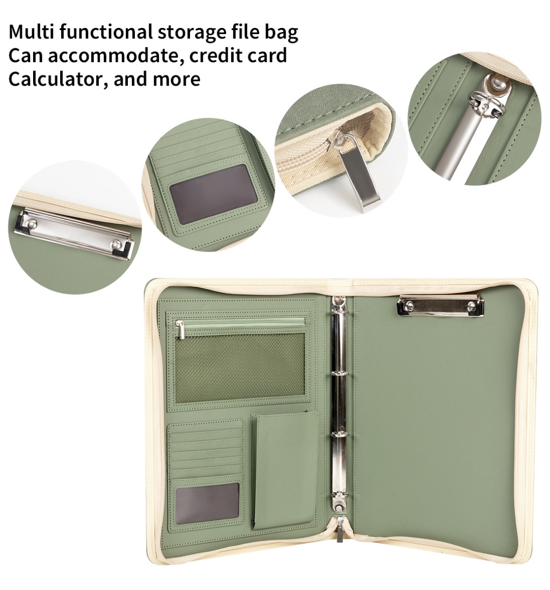 Nueva carpeta de padfolio con  - Leather Work Folder reseña y precio
