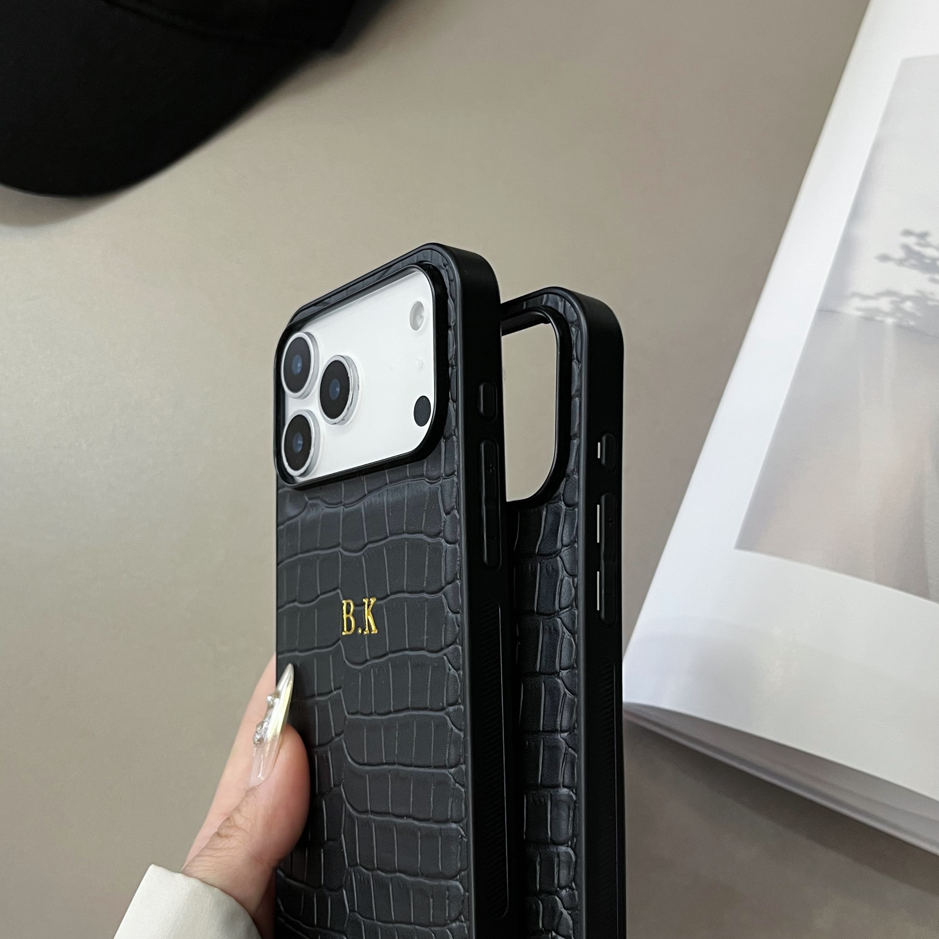 Funda de piel sintética con pa - Leatherwork Embossing reseña y precio