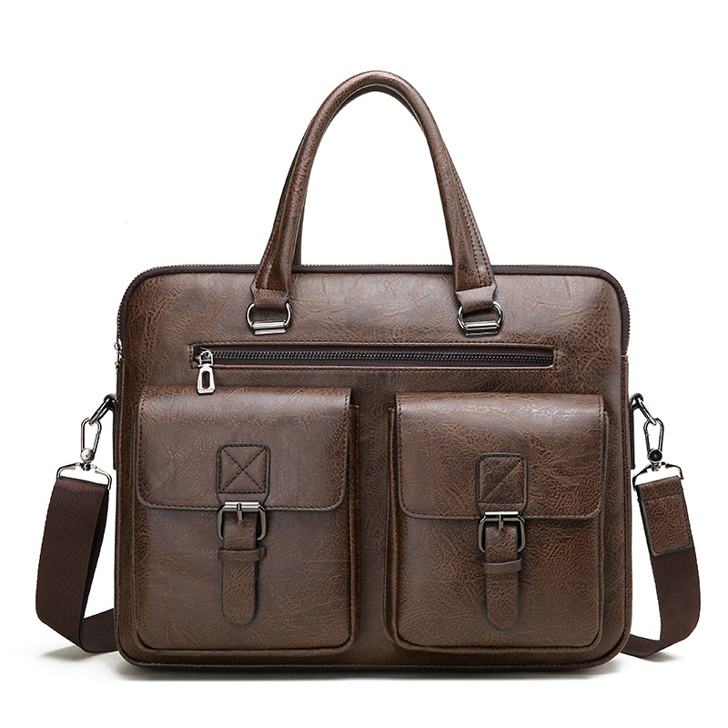Maletín de negocios de marca d - Leatherwork Letters reseña y precio