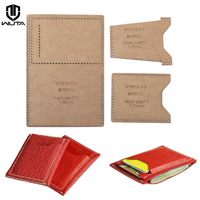 WUTA-Mini estuche de tarjetas  - Leatherwork Patterns reseña y precio