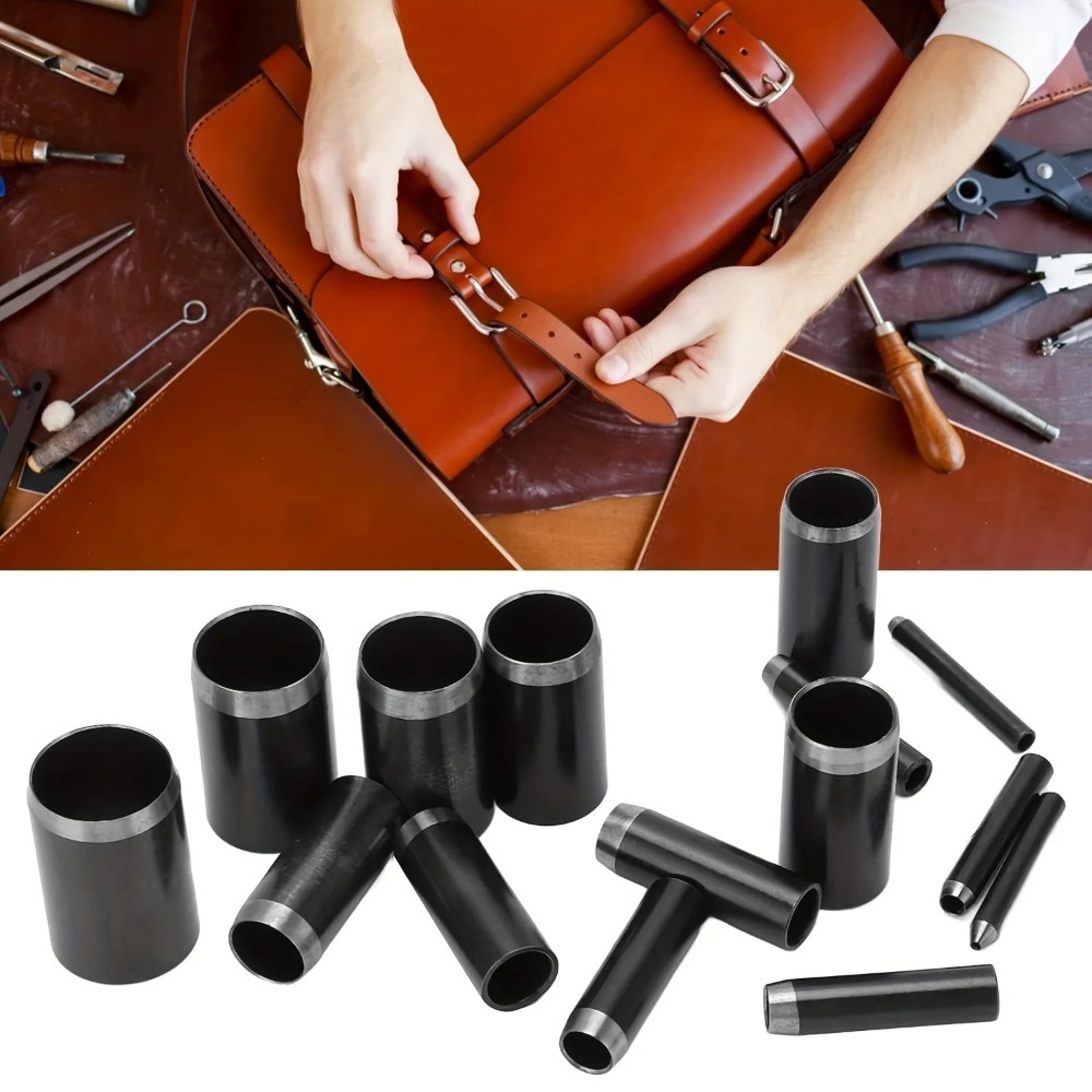 Perforadora de agujeros redond - Leatherwork Punching Tool reseña y precio