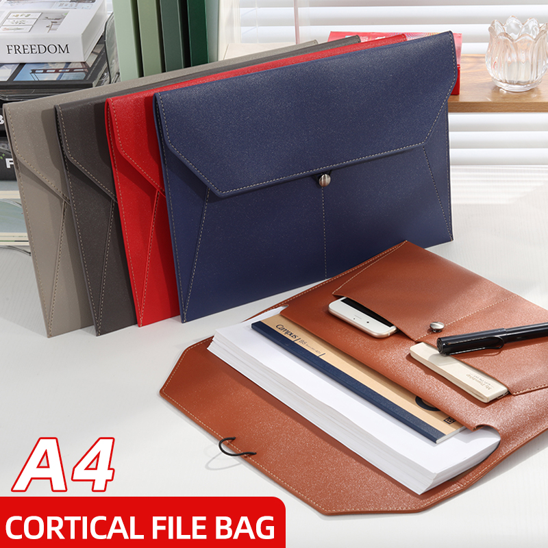 Bolsa de archivo de cuero para - Leather Work Folder reseña y precio