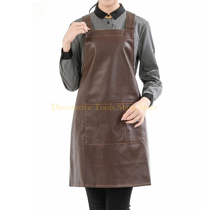 QX2E Delantal trabajo impermea - Leatherwork Apron reseña y precio