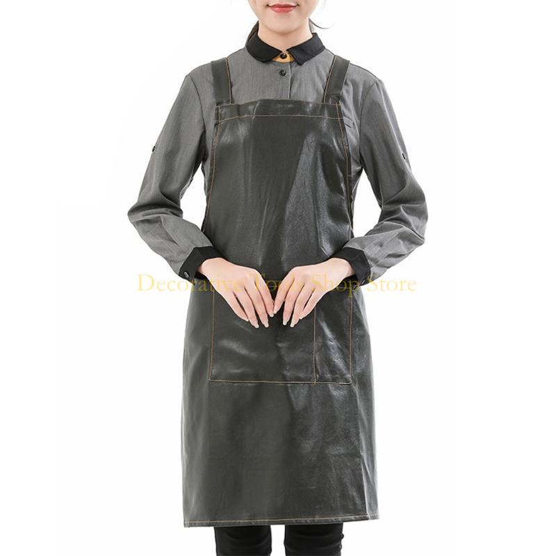 QX2E Delantal trabajo impermea - Leatherwork Apron reseña y precio