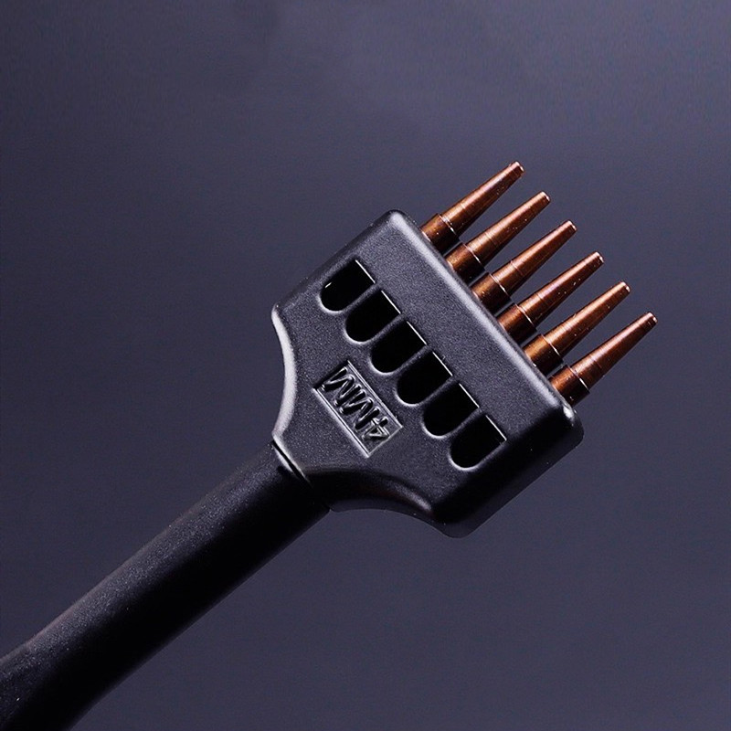 Juego de punzones de cuero de  - Leatherwork Punching Tool reseña y precio