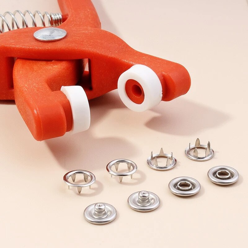 50 juegos de alicates de hebil - Snap Fastener Setter reseña y precio