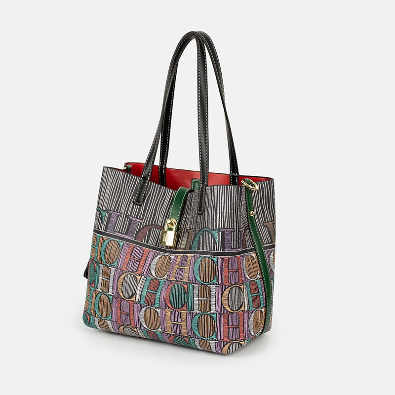 Bolso de Mano CH Art con Estam - Leatherwork Letters reseña y precio