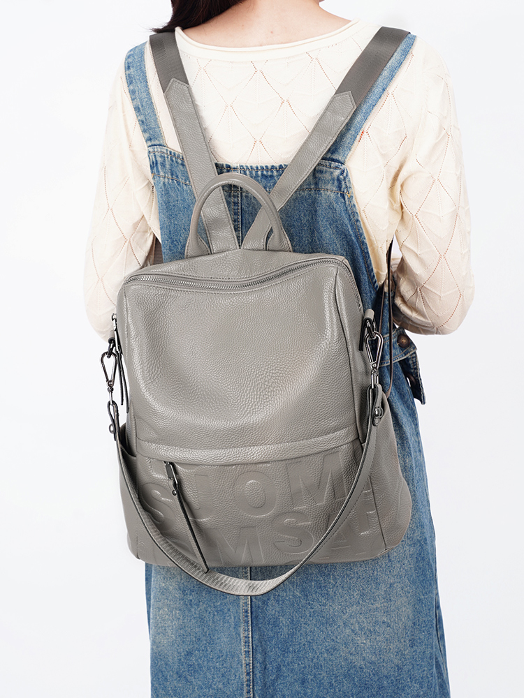 Mochila Zency Premium de Cuero - Leatherwork Letters reseña y precio