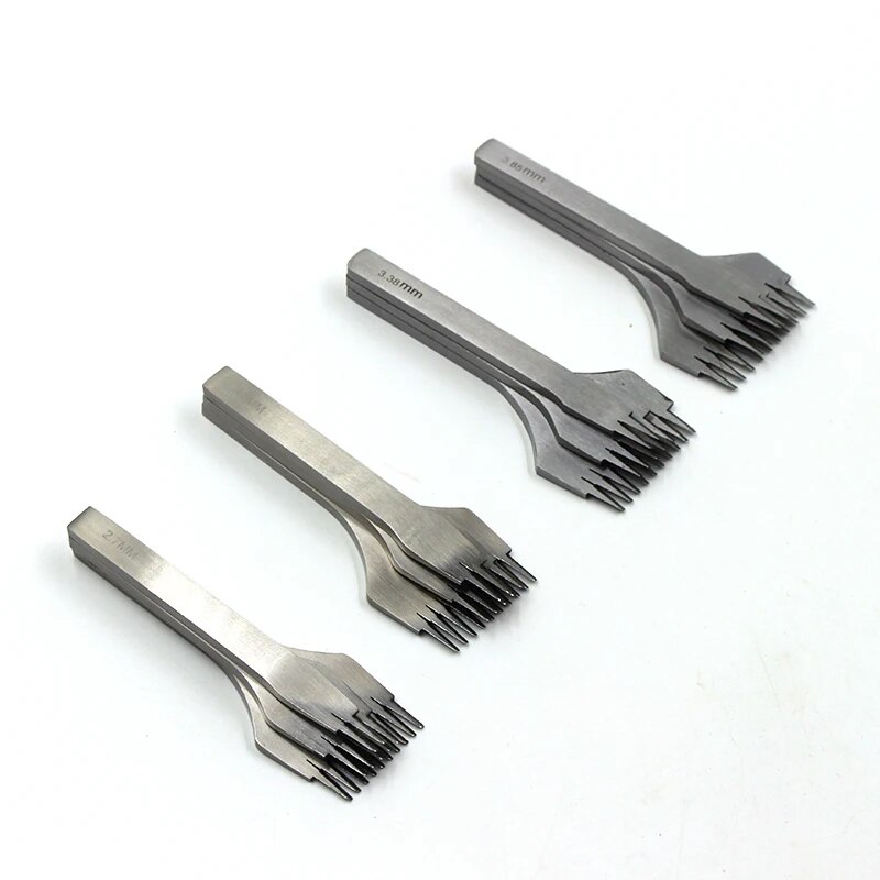 Punzones de corte plano oblicu - Leatherwork Punching Tool reseña y precio