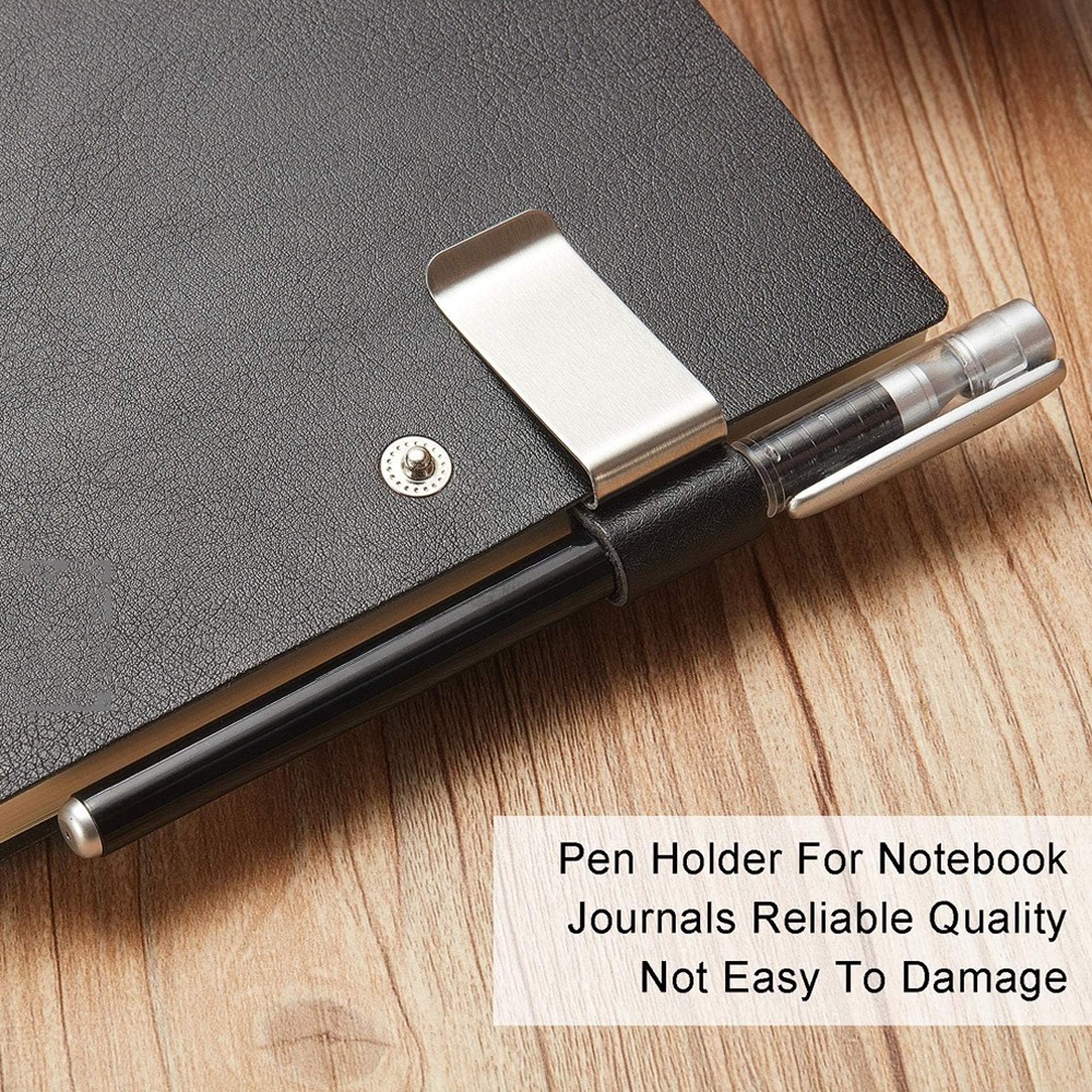 Portalápices de acero inoxidab - Leather Work Folder reseña y precio