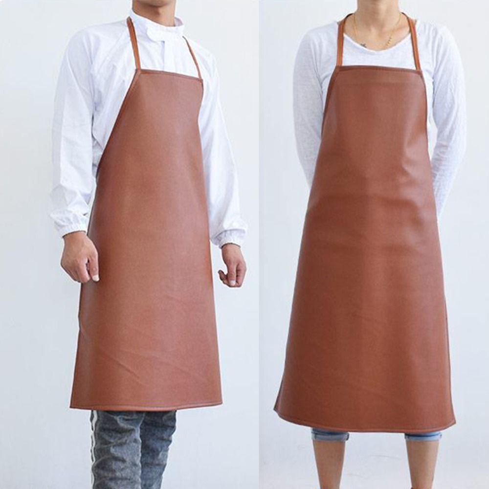 Delantal de cuero PU engrosado - Leatherwork Apron reseña y precio