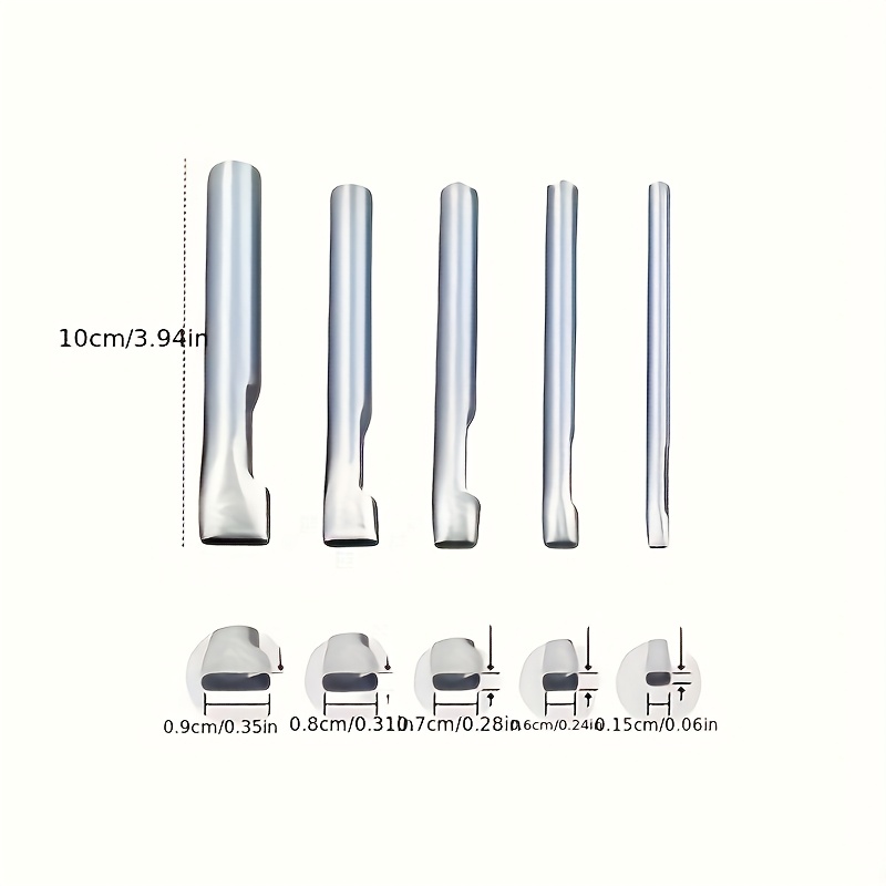 Juego de 5 perforadores de cue - Leatherwork Punching Tool reseña y precio