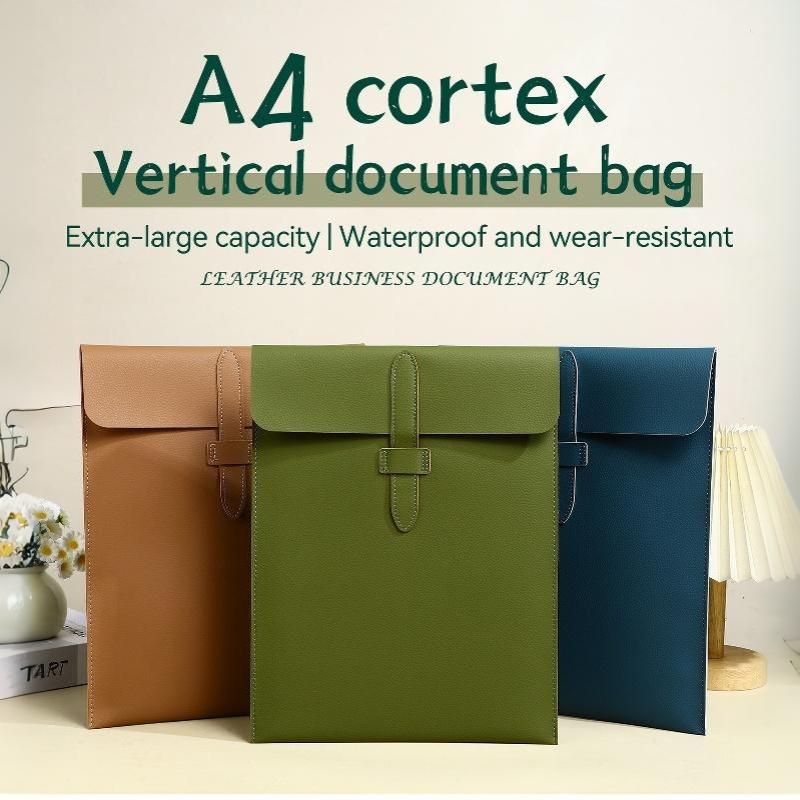 Carpeta de Documentos de Cuero - Leather Work Folder reseña y precio