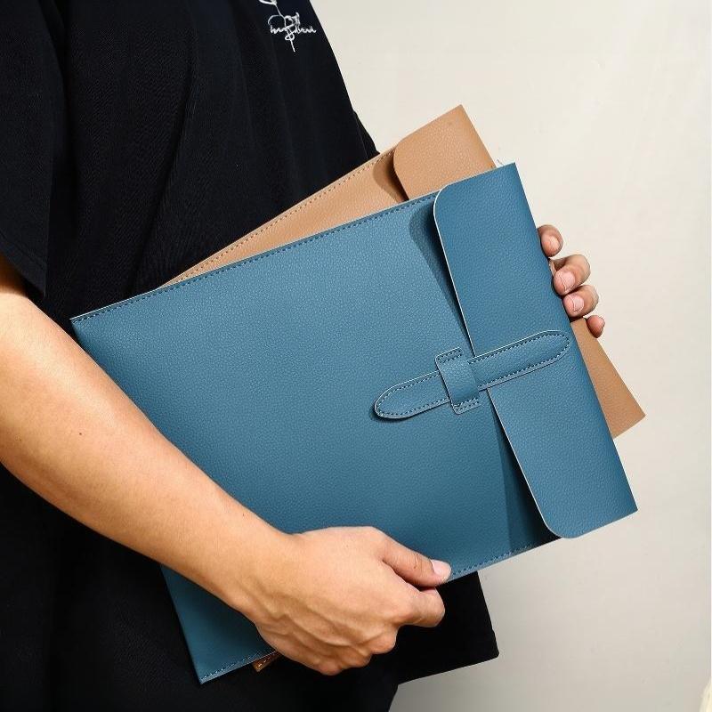 Carpeta de Documentos de Cuero - Leather Work Folder reseña y precio