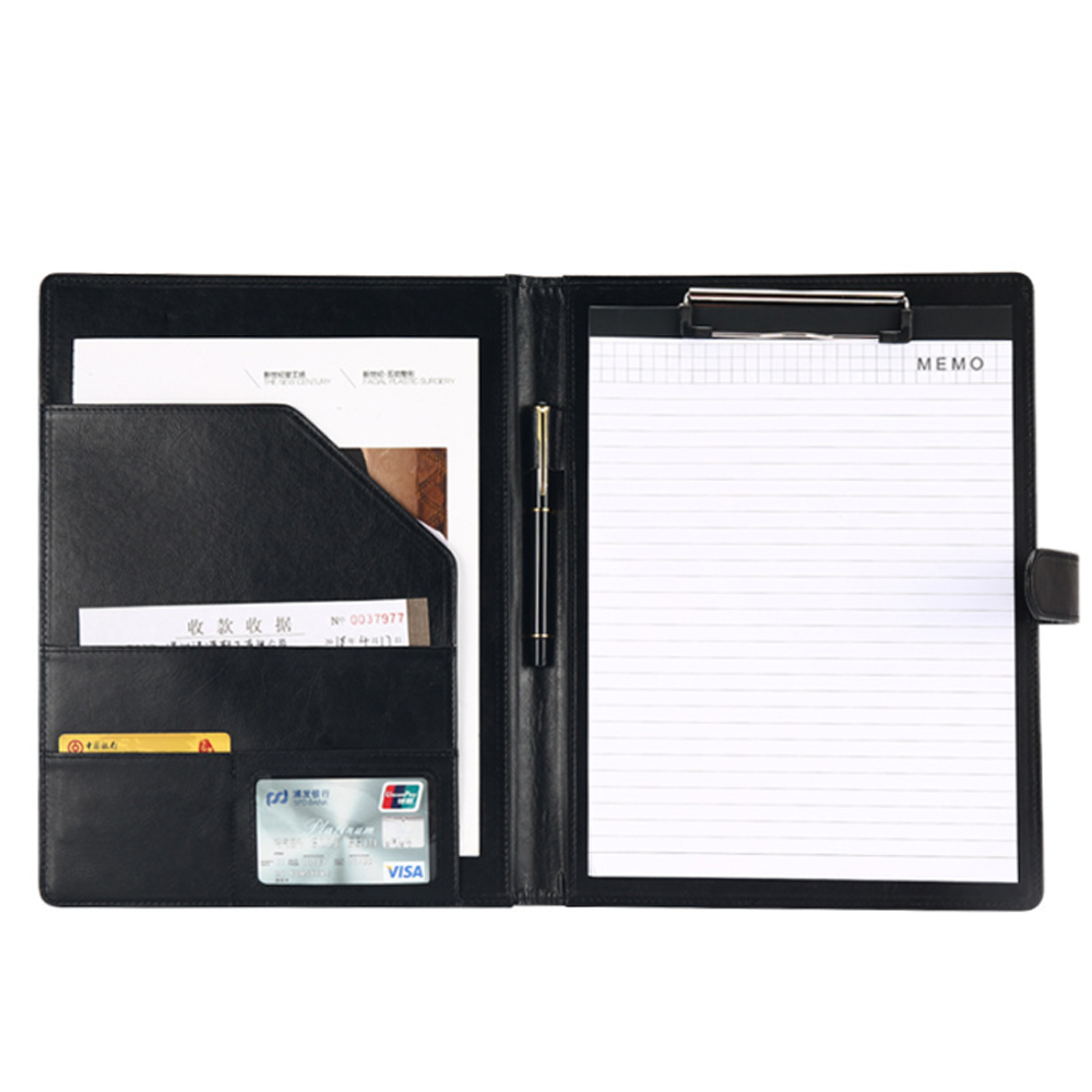 Carpeta de conferencias A4, ca - Leather Work Folder reseña y precio