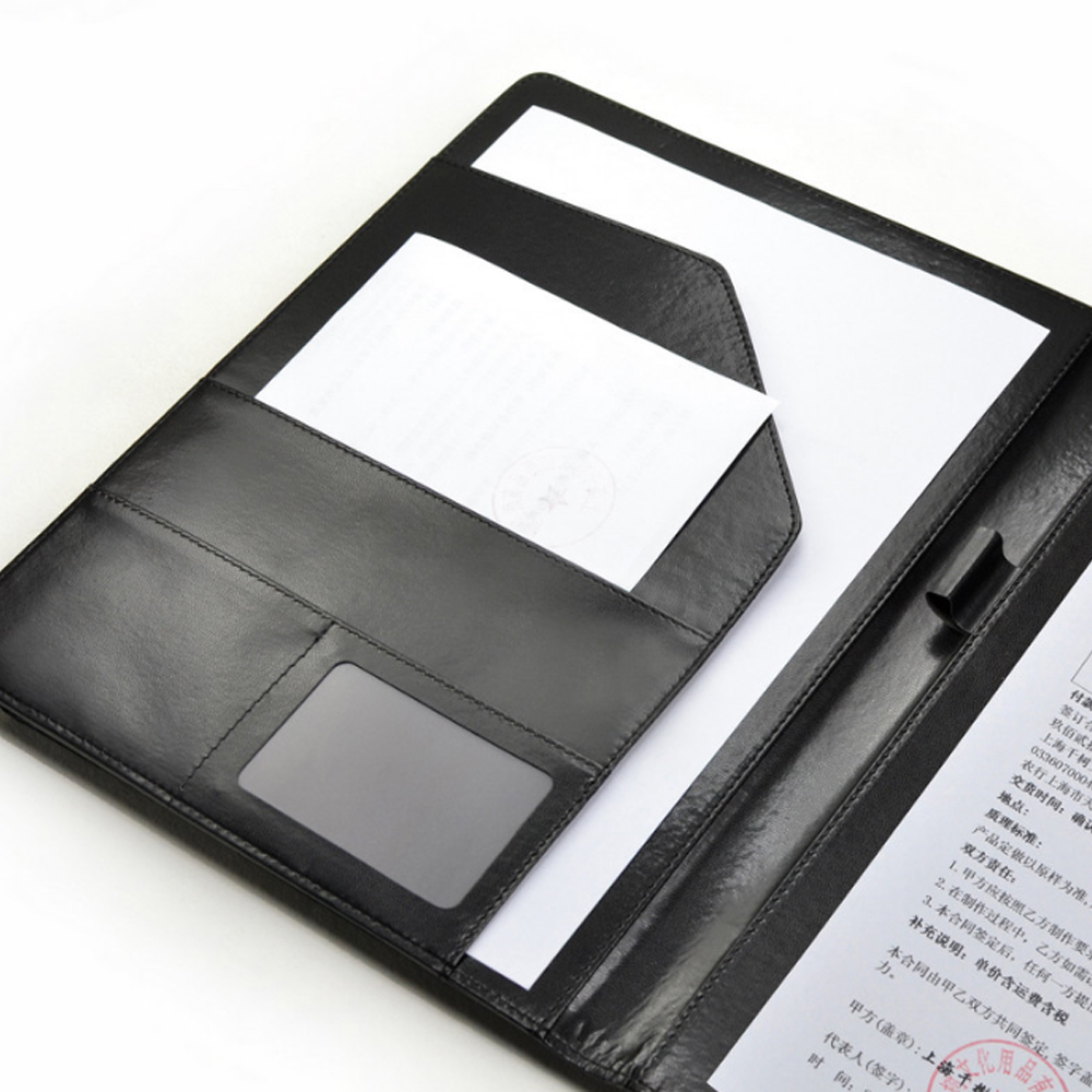 Carpeta de conferencias A4, ca - Leather Work Folder reseña y precio