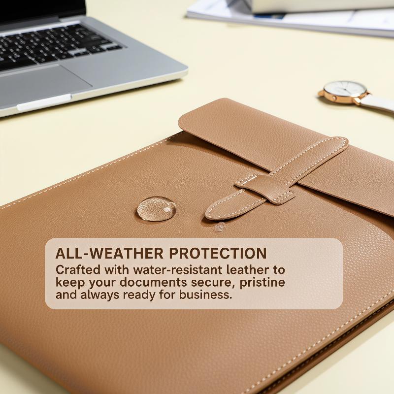 Portadocumentos Vertical de Cu - Leather Work Folder reseña y precio