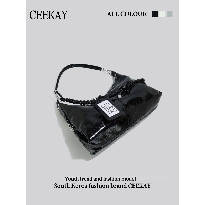 Bolso Hobo de Cuero Brillante  - Leatherwork Letters reseña y precio