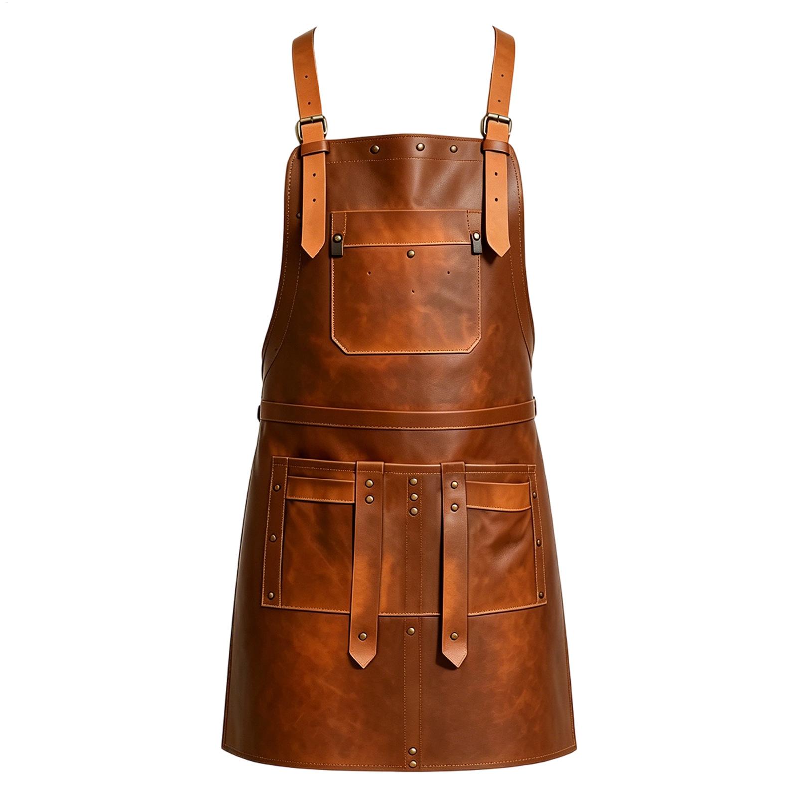 Delantal de Cuero con Múltiple - Leatherwork Apron reseña y precio
