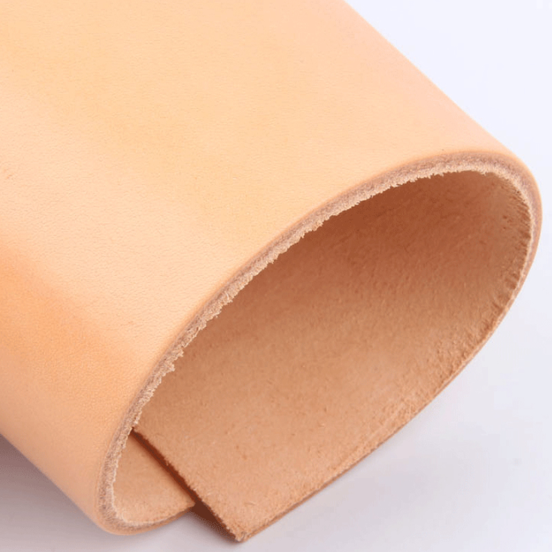 Tela de cuero genuino de 3mm d - Veg Tan Leather Hide reseña y precio