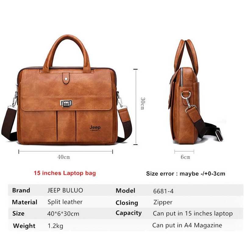 Maletín de Cuero para Hombre J - Leatherwork Letters reseña y precio