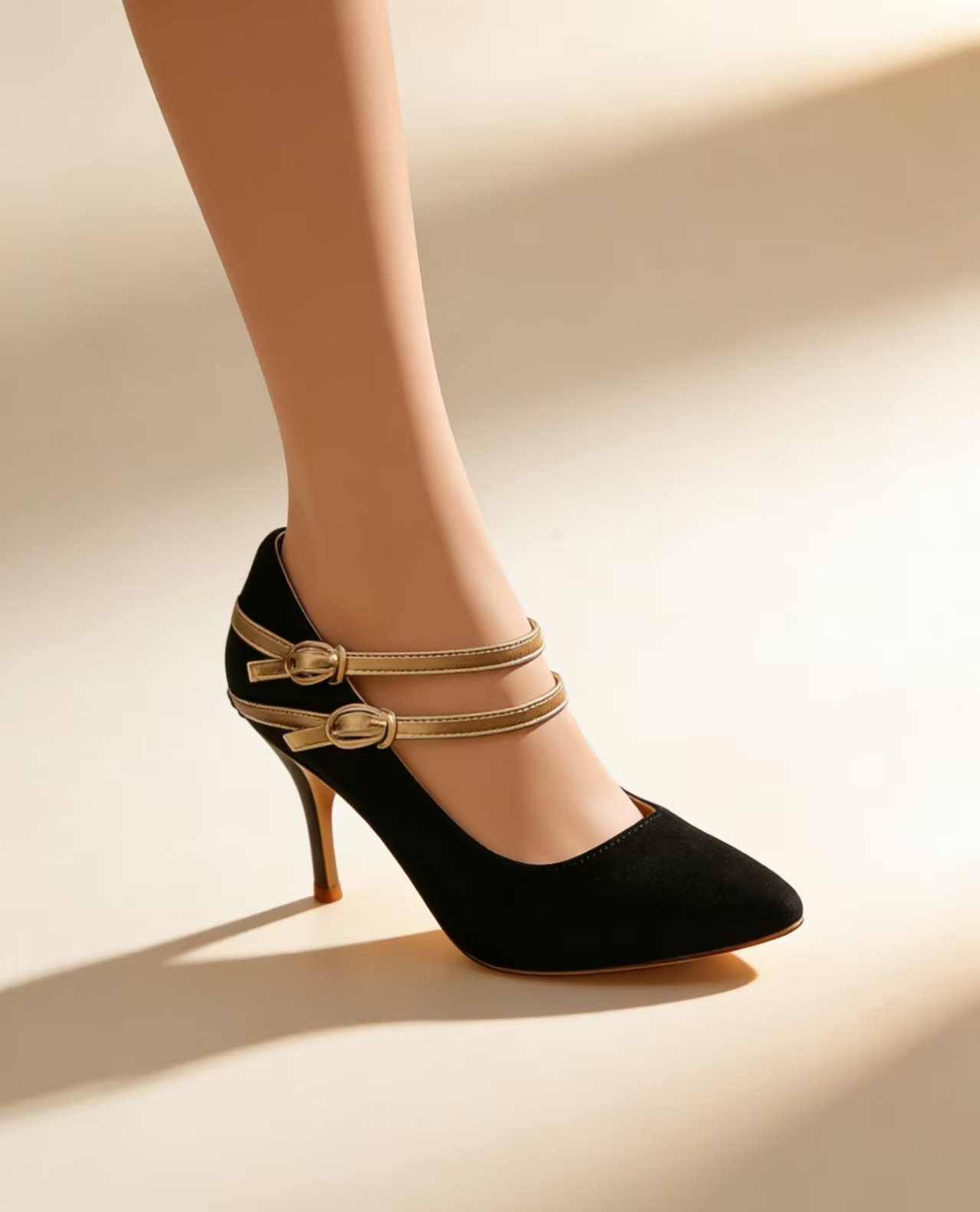 Zapatos Mary Jane de tacón de  - Leather Work Factory reseña y precio