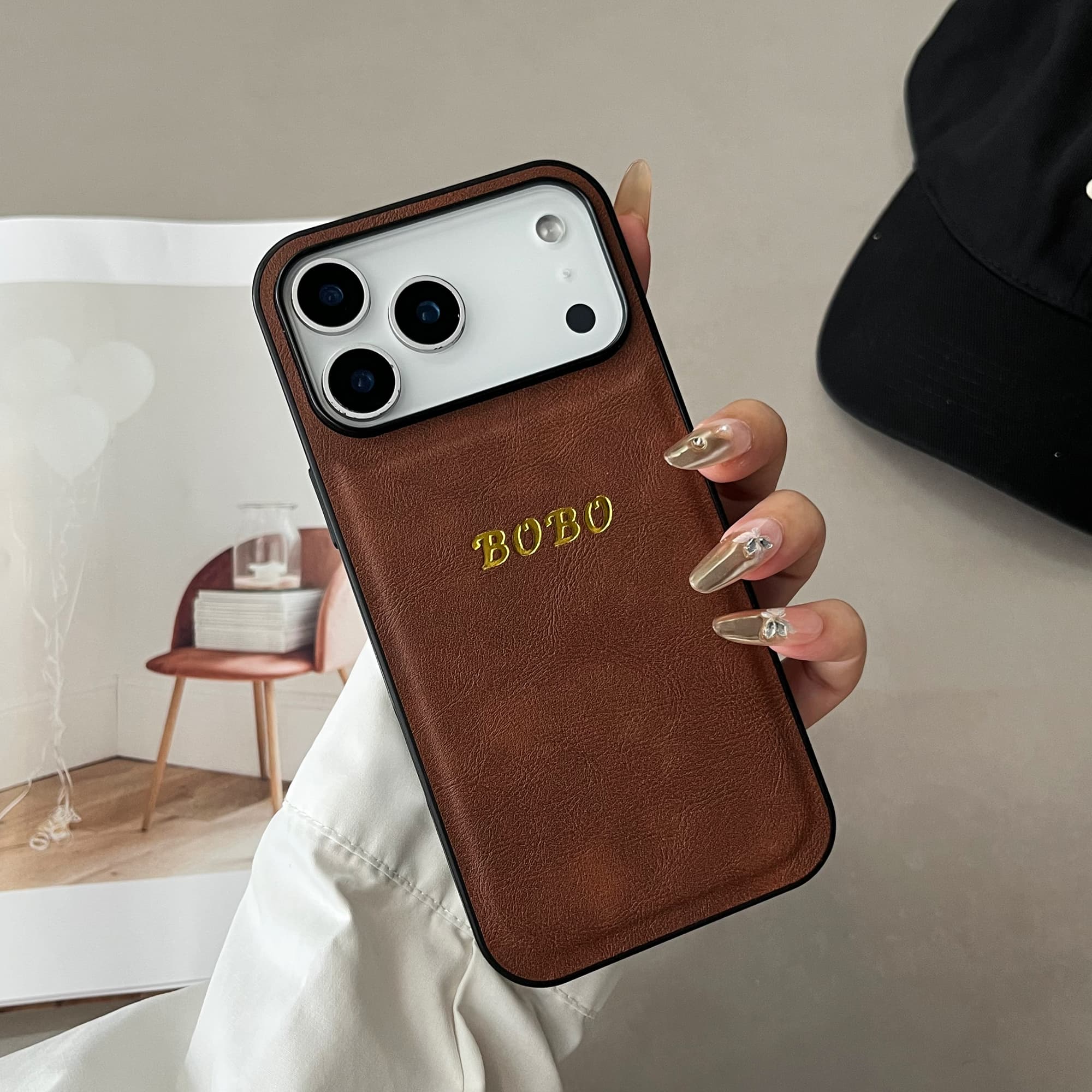 Funda de teléfono con estampad - Leatherwork Embossing reseña y precio