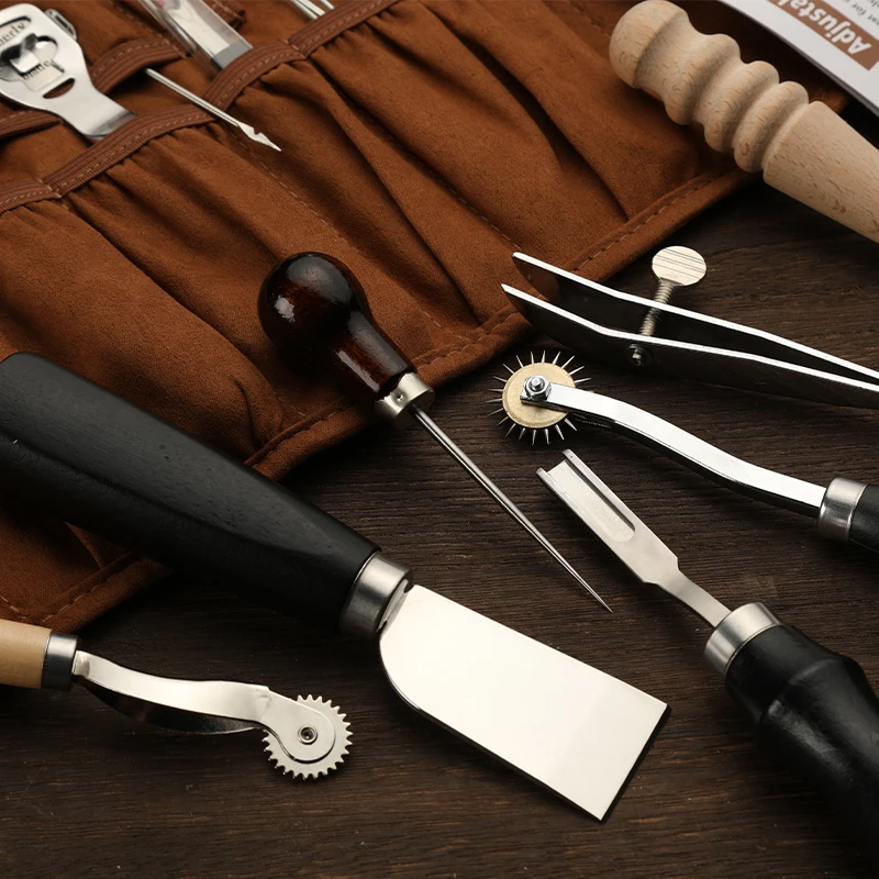 KRABALL-Kit de herramientas pr - Leatherwork Punching Tool reseña y precio
